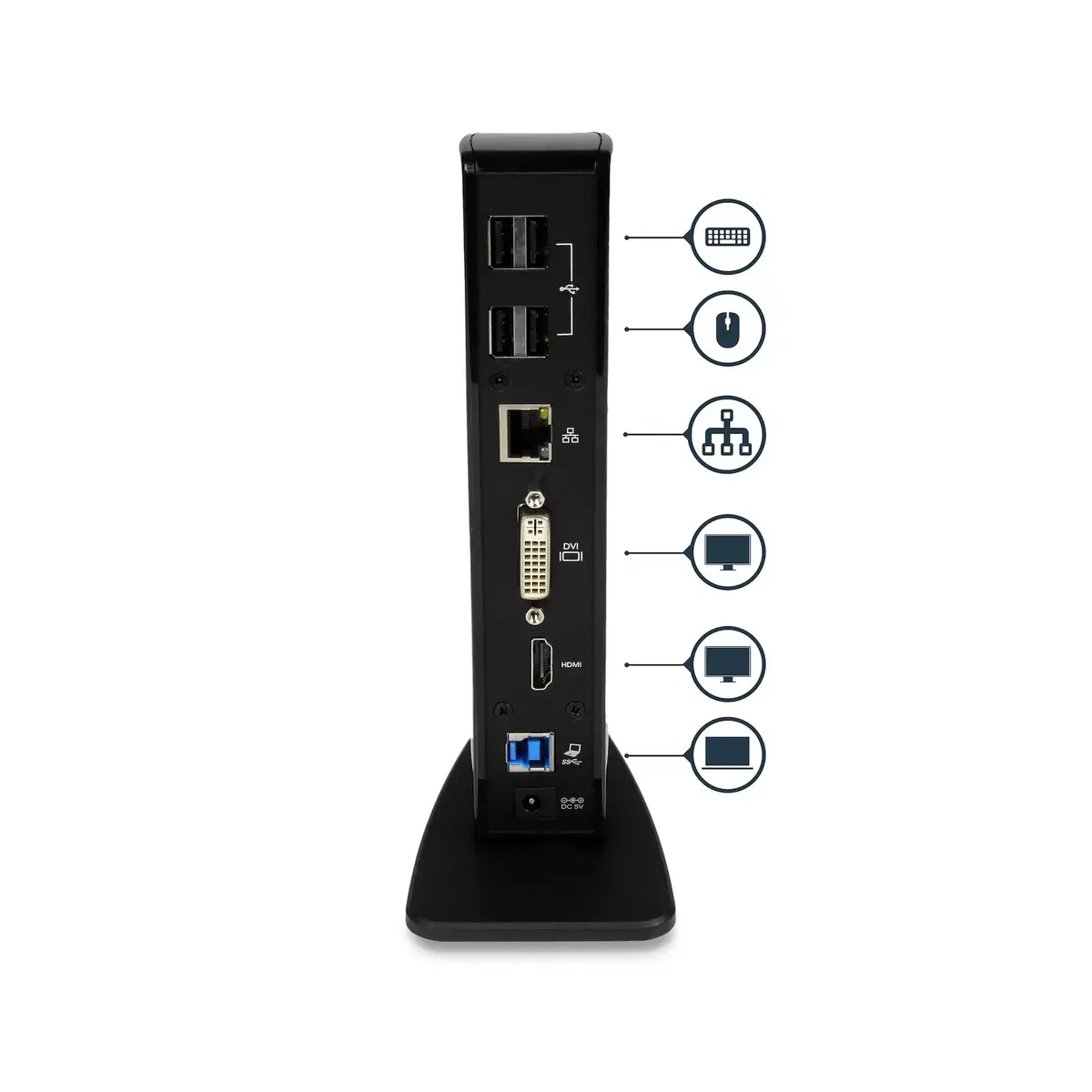 Doku stacija StarTech.com USB 3.0 Diviem monitoriem Photo 4