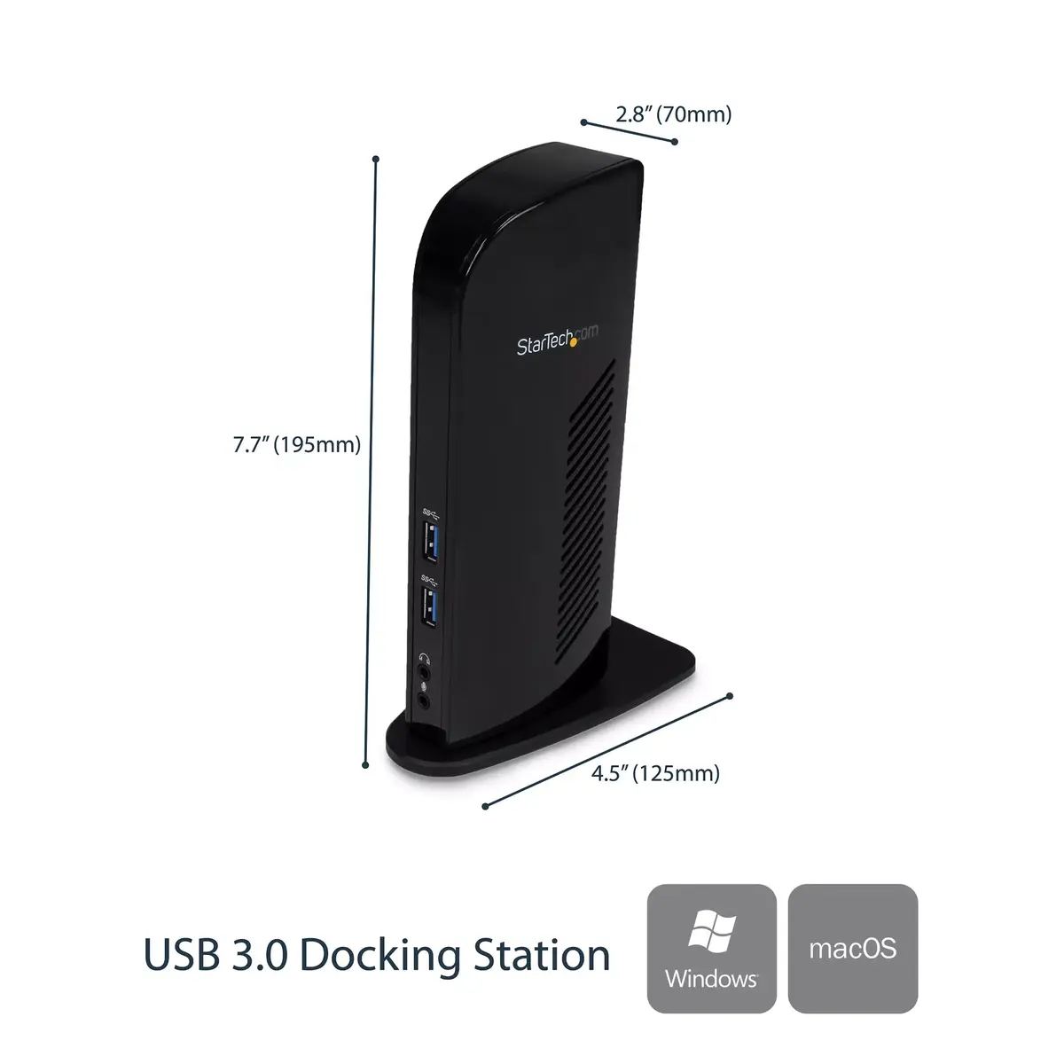 Doku stacija StarTech.com USB 3.0 Diviem monitoriem Photo 9
