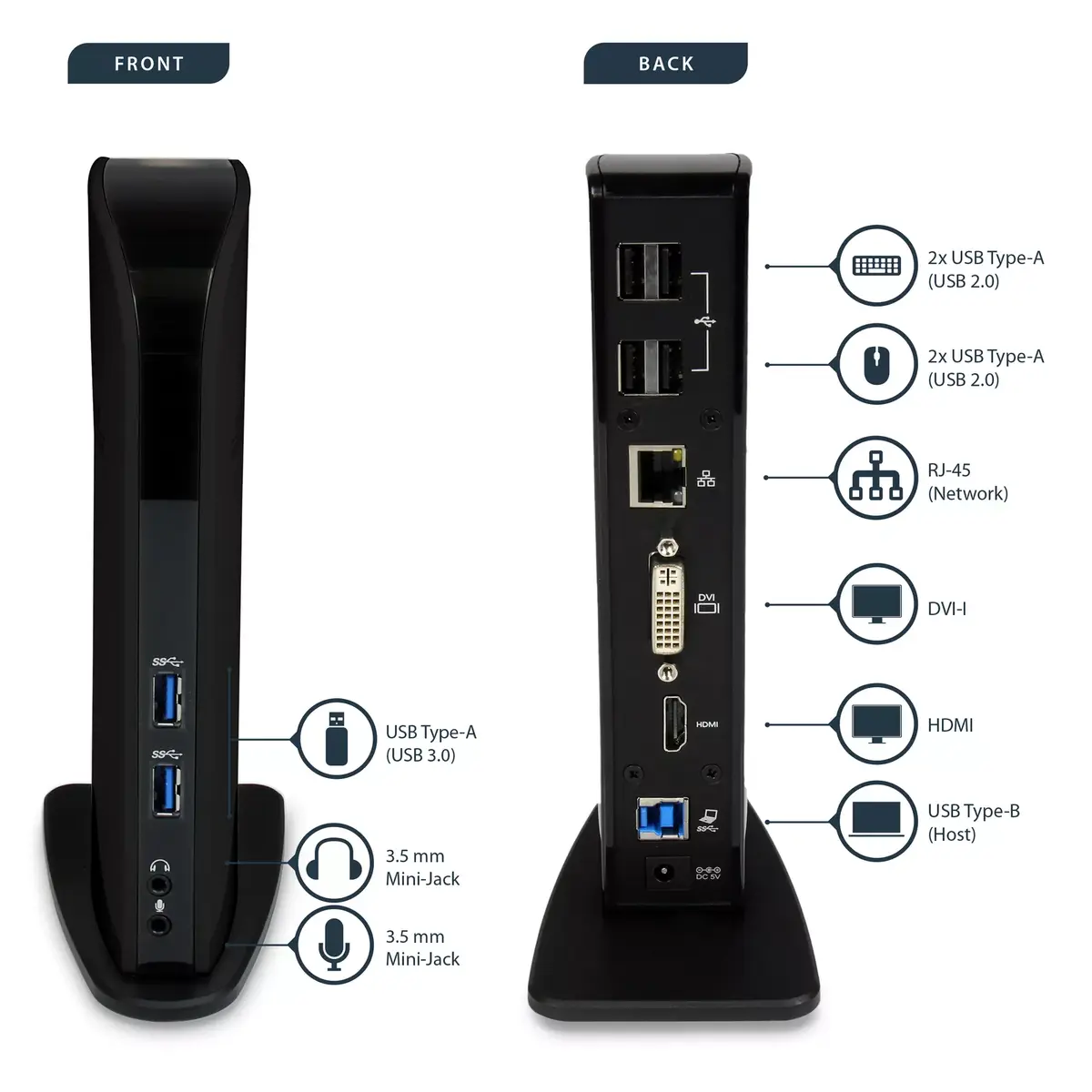 Doku stacija StarTech.com USB 3.0 Diviem monitoriem Photo 10