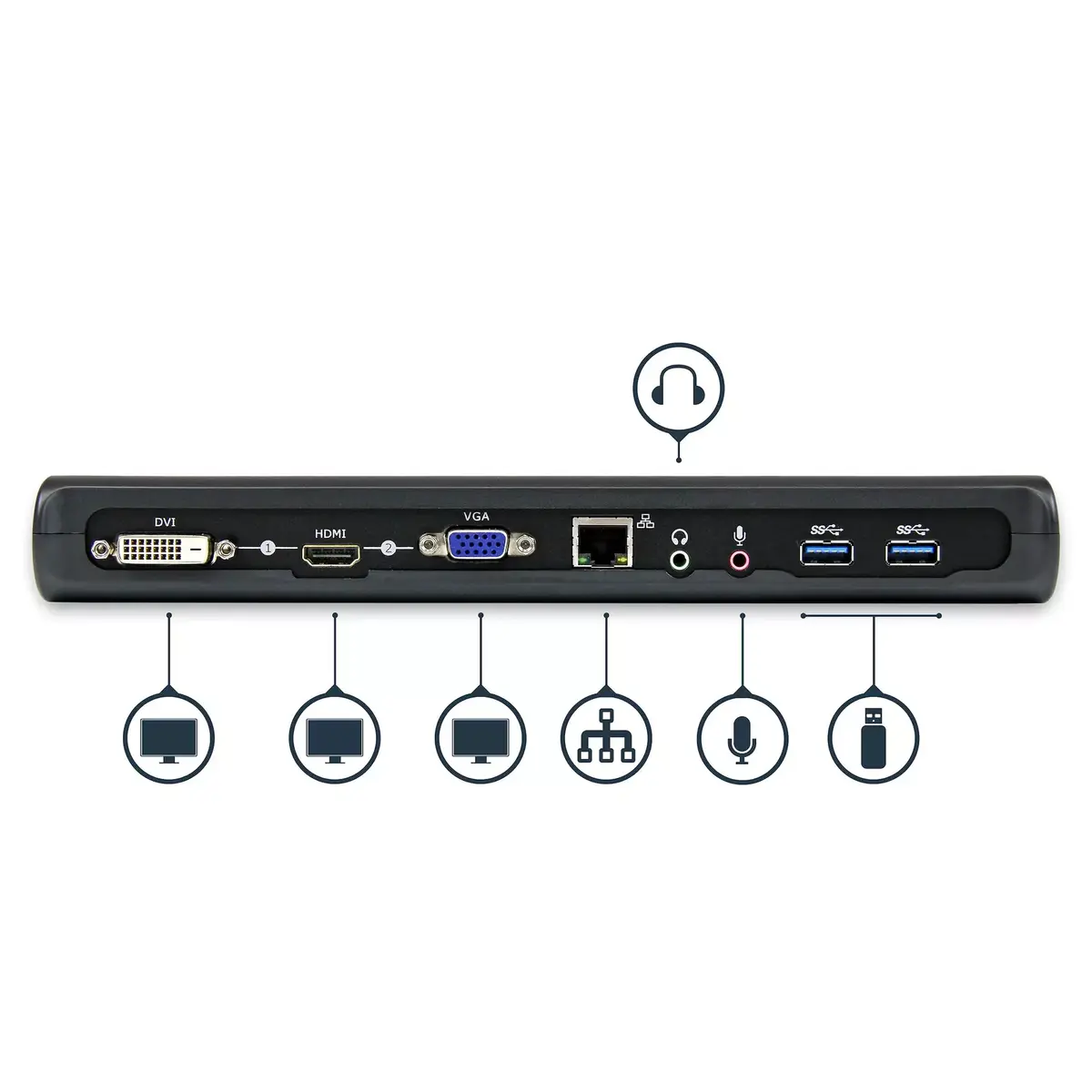 Doku stacija StarTech.com USB 3.0 Divu monitoru Photo 4