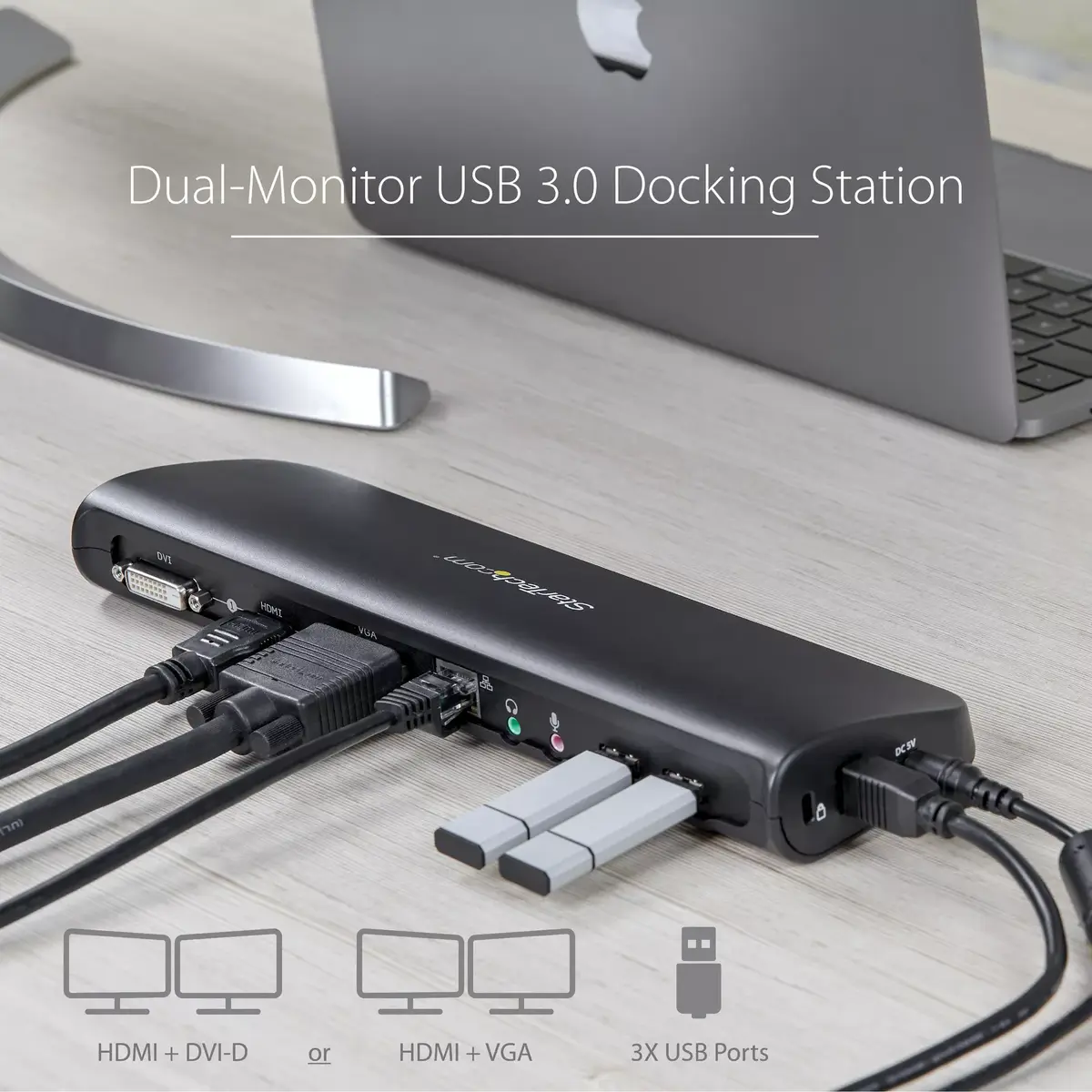 Doku stacija StarTech.com USB 3.0 Divu monitoru Photo 8