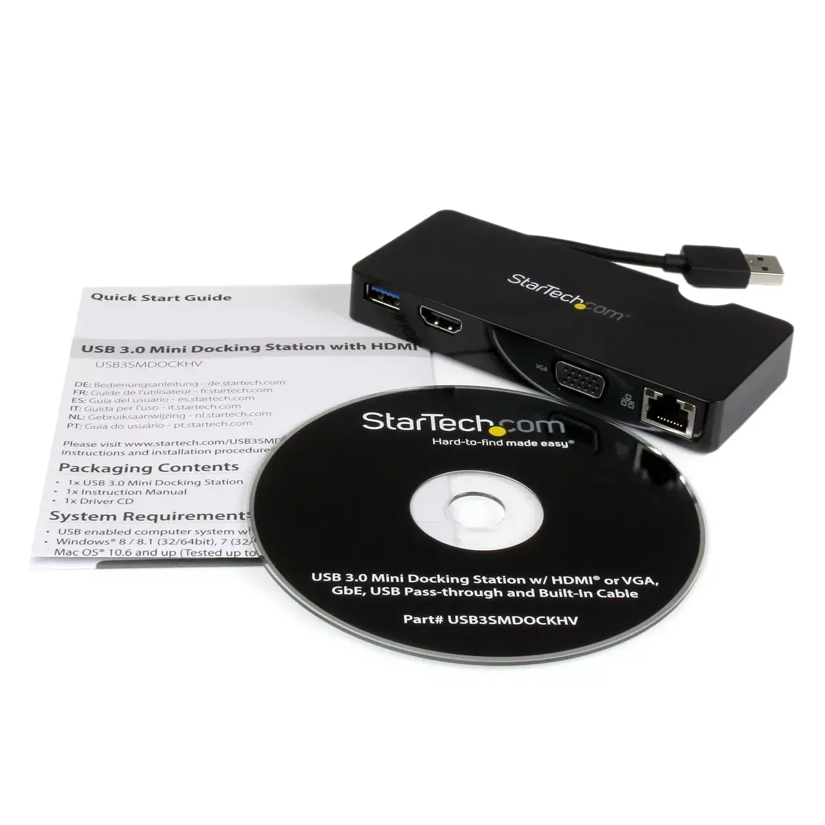 Doku stacija StarTech.com USB3SMDOCKHV Photo 4