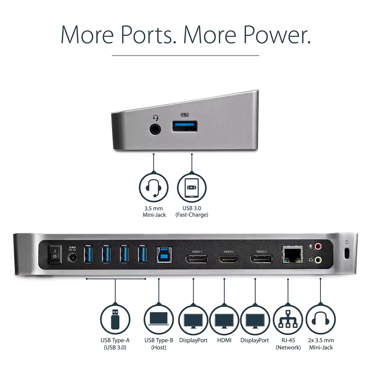 Docking Station StarTech.com USB 3.0 Triple-Monitor Photo 9