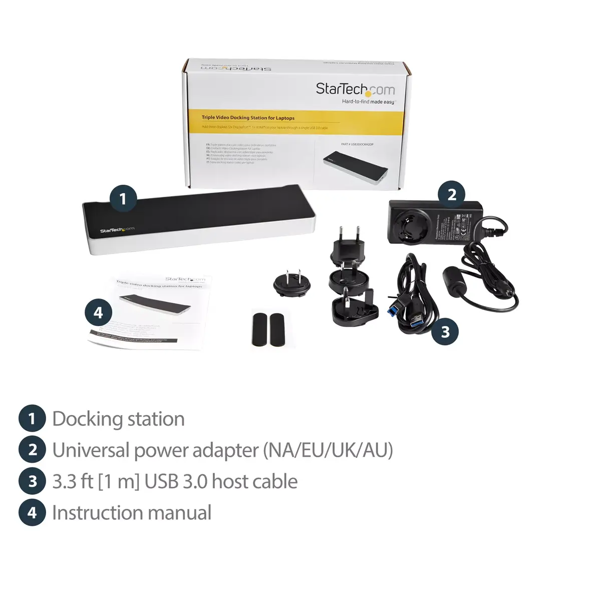 Docking Station StarTech.com USB 3.0 Triple-Monitor Photo 12