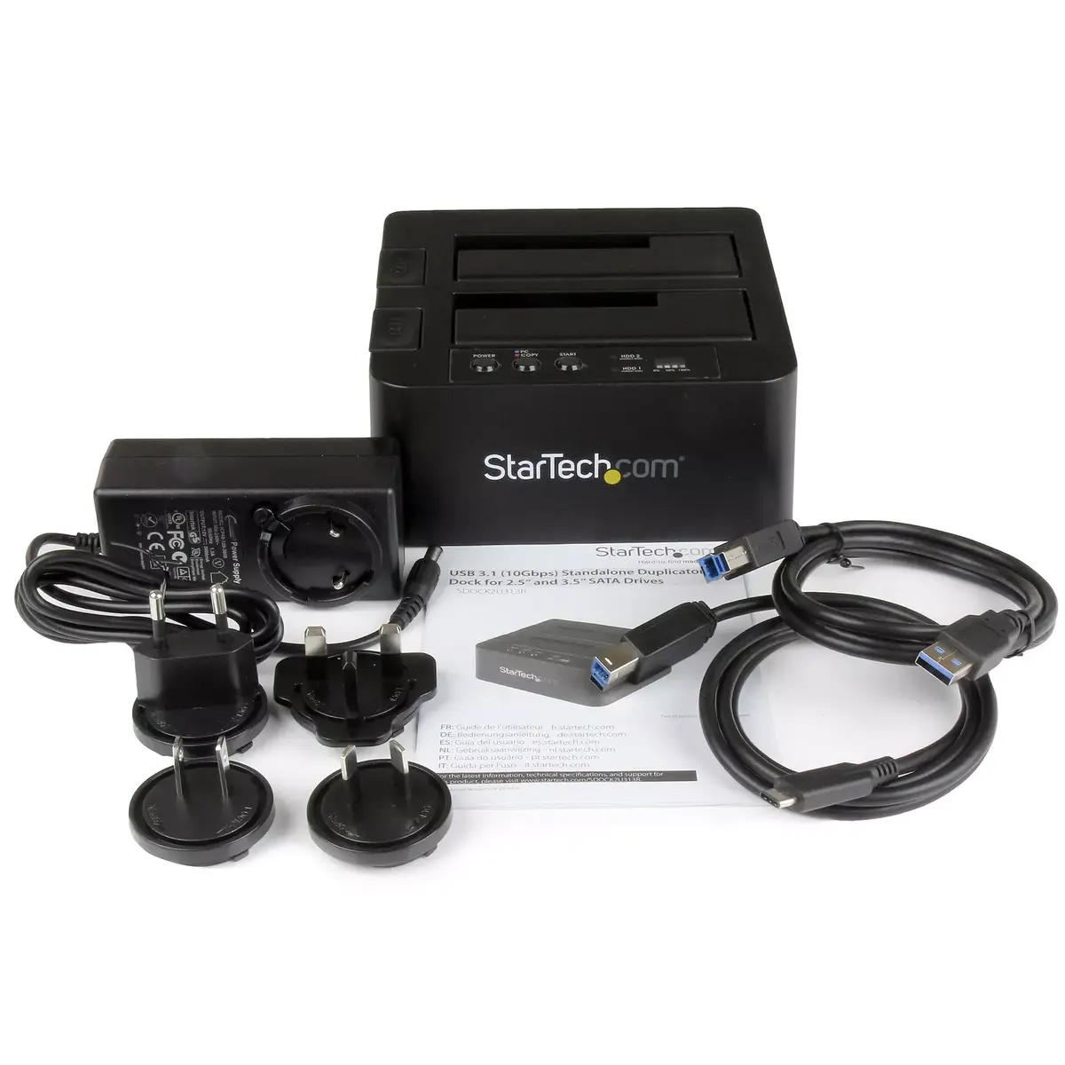 Patstāvīgs cieto disku dublikators StarTech SDOCK2U313R Photo 7
