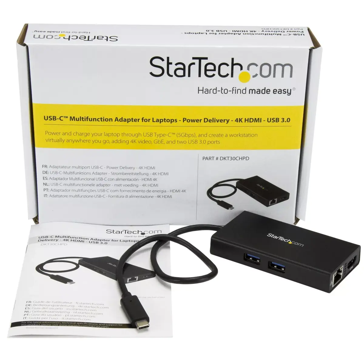 USB-C Multiport Adapter StarTech.com DKT30CHPD Photo 8