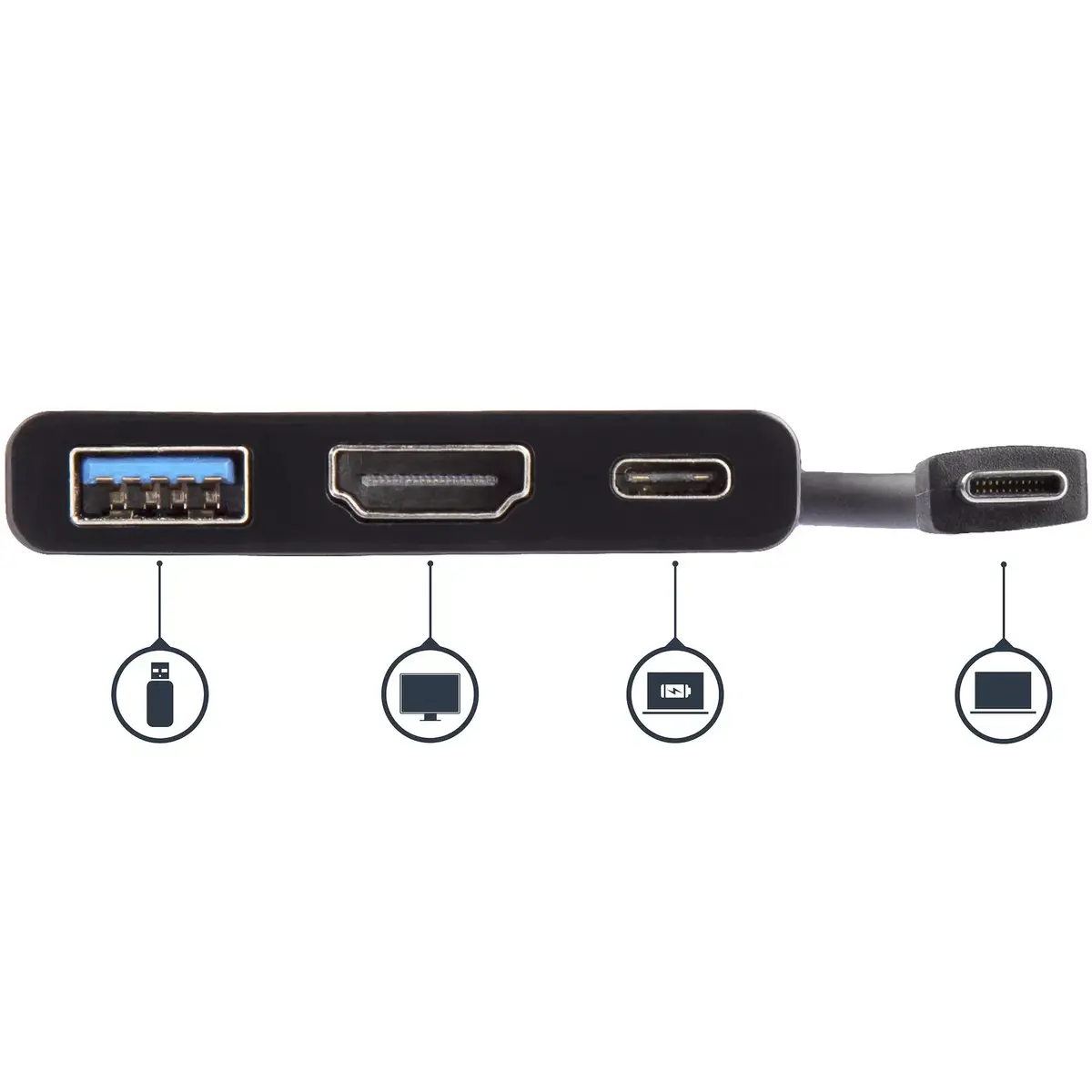 USB-C Multiport Adapter StarTech.com CDP2HDUACP Photo 4