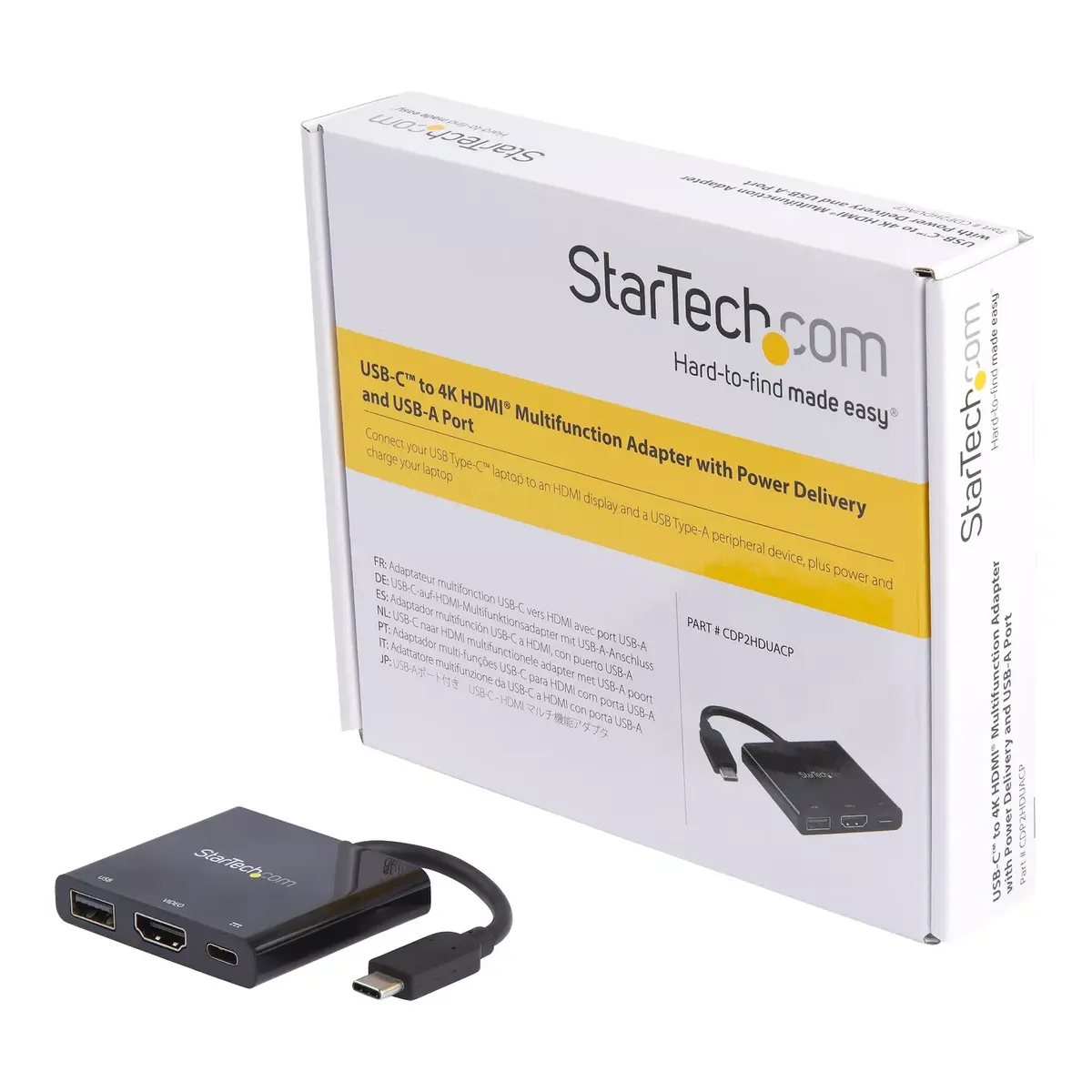 USB-C Multiport Adapter StarTech.com CDP2HDUACP Photo 6
