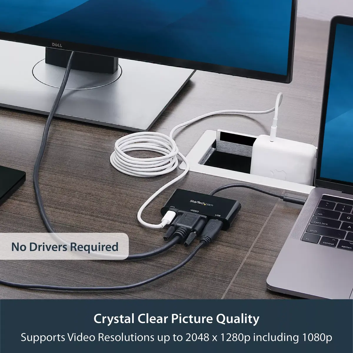 StarTech USB-C VGA adapters CDP2VGAUACP Photo 9