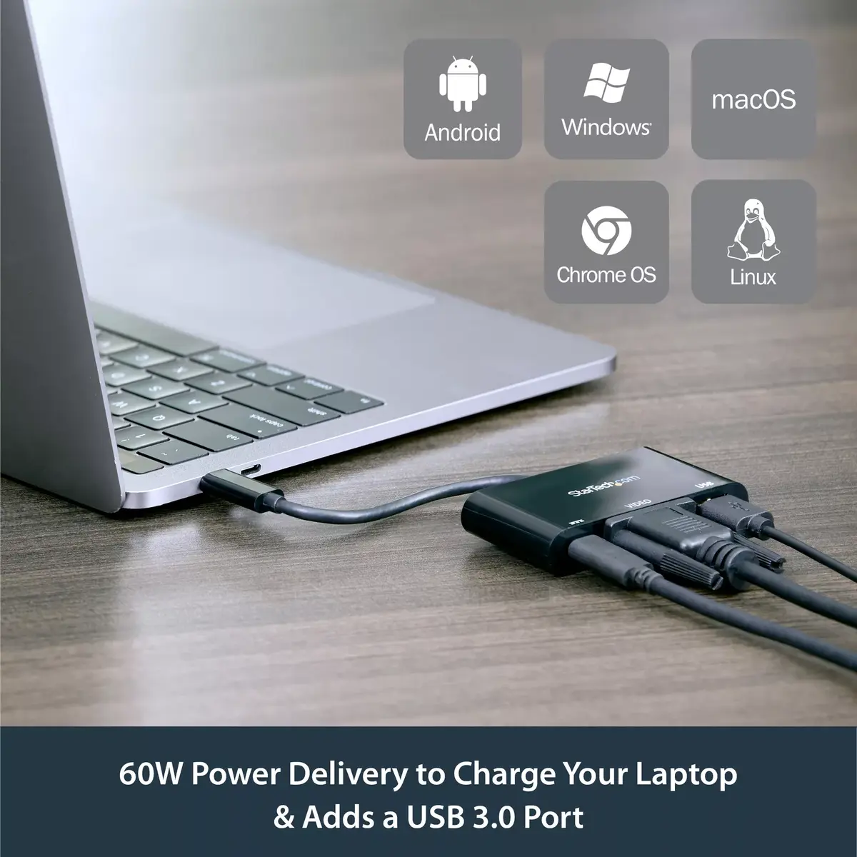StarTech USB-C VGA adapters CDP2VGAUACP Photo 10
