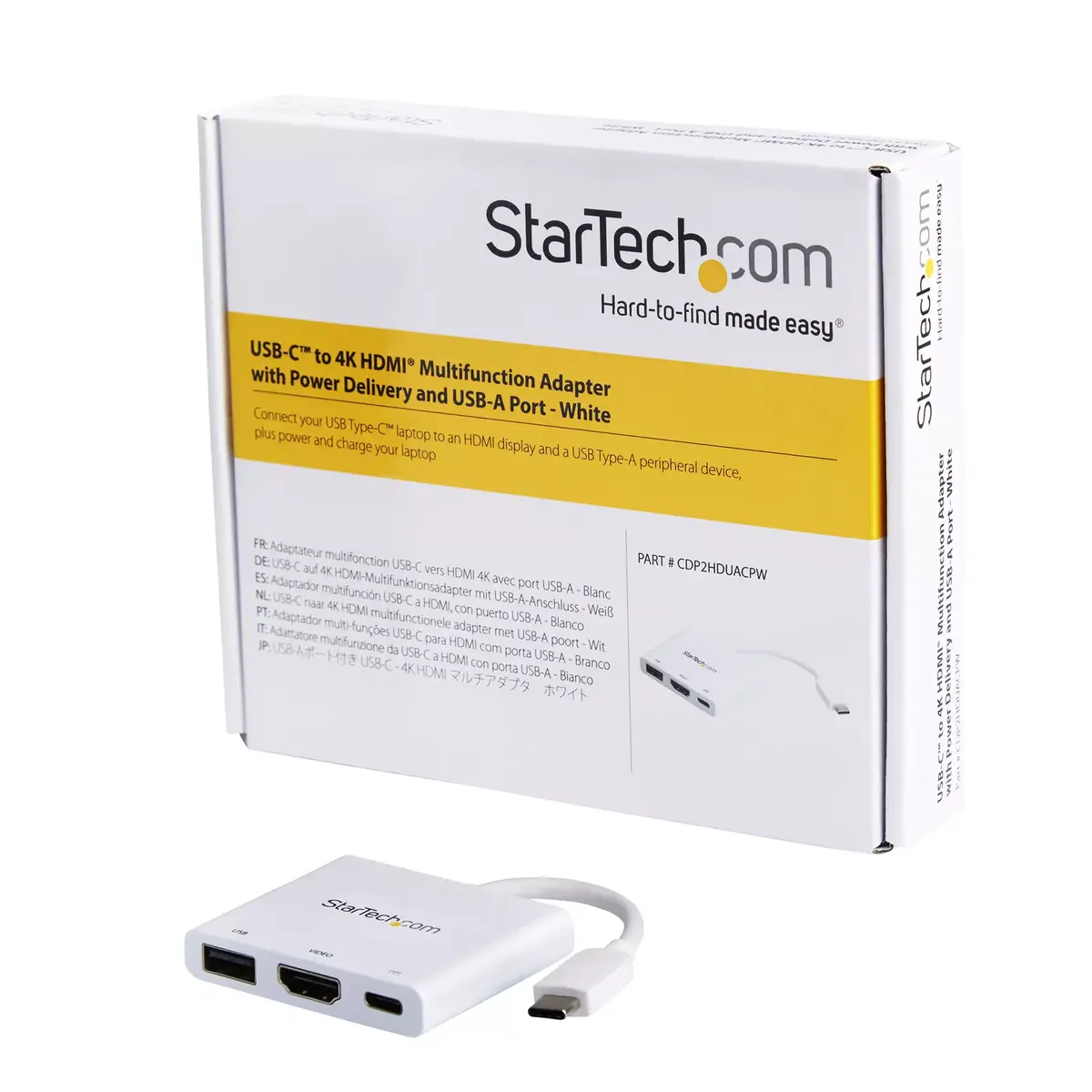 USB-C Multiport Adapter StarTech.com CDP2HDUACPW Photo 12