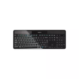 Logitech Wireless Solar Keyboard K750 клавиатура Беспроводной RF QWERTZ Немецкий Черный