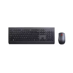 Lenovo 4X30H56809 клавиатура Мышь входит в комплектацию Беспроводной RF QWERTZ Немецкий Черный