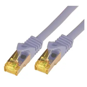 Tīkla kabelis M-Cab 3m RJ-45 Cat7 Pelēks S/FTP