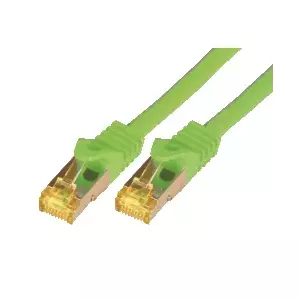 Networking cable M-Cab 1m RJ-45 Cat7 Green