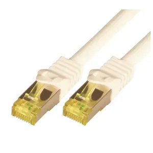 Networking Cable M-Cab 2m RJ-45 Cat7 White S/FTP