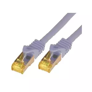 Networking cable M-Cab 0.5m CAT7 RJ-45 S/FTP Grey
