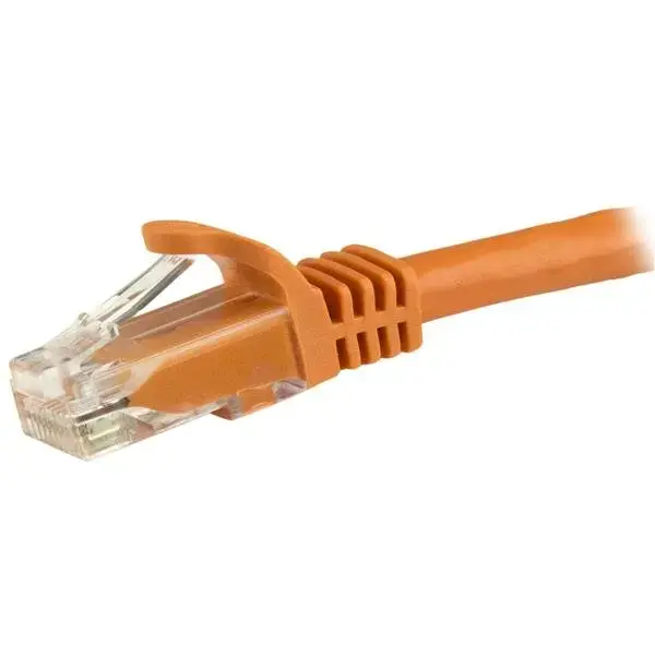 Кабель Ethernet StarTech 15м CAT6 оранжевый Photo 2