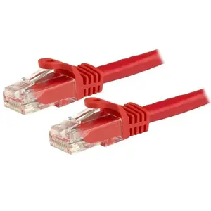 Кабель Ethernet StarTech Cat6 3м Красный RJ45 UUTP 1000 Мбит/с