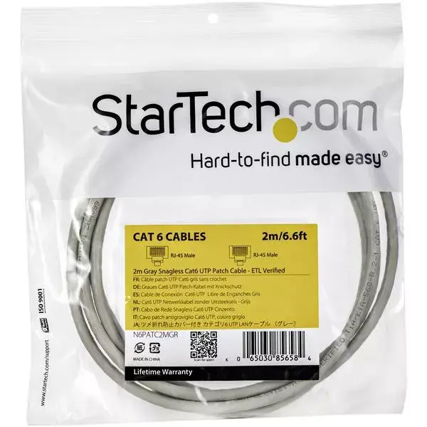 Network Cable StarTech.com N6PATC2MGR Photo 4