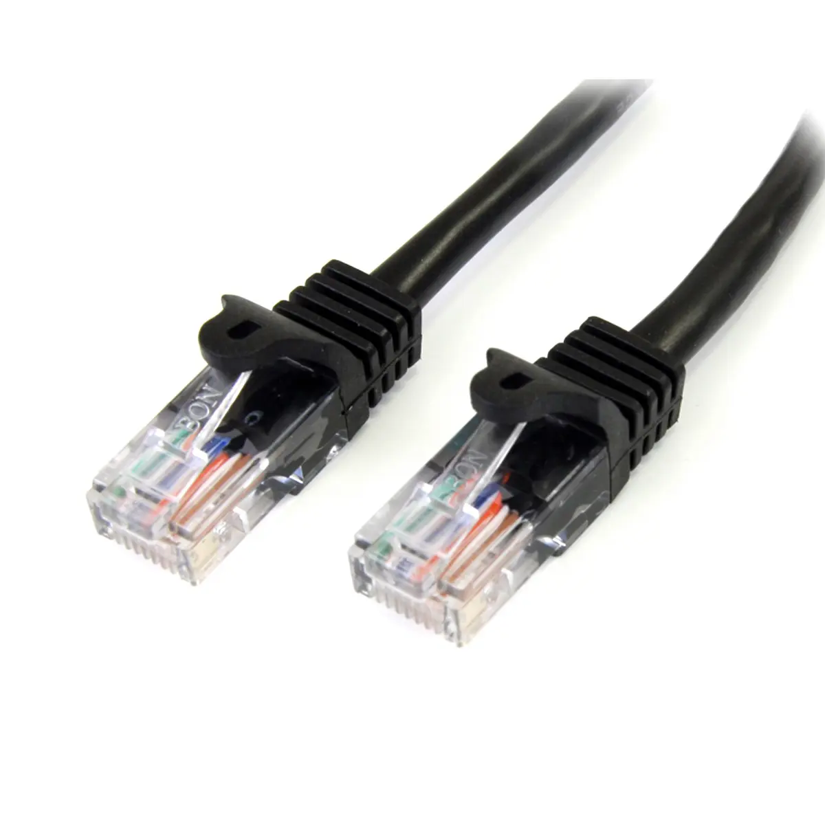StarTech Cat5e Tīkla Kabelis 2m Melns