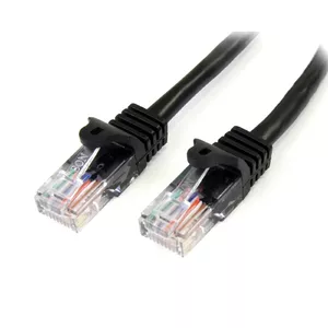Network Cable StarTech.com Cat5e 3m RJ45 U/UTP Black