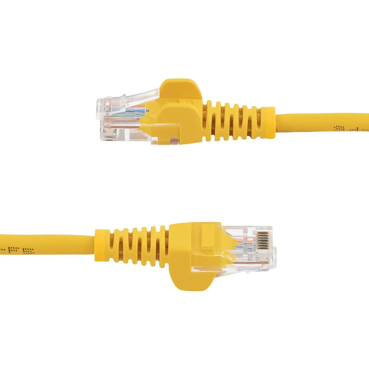 Сетевой кабель StarTech Cat5e U/UTP RJ45, 1м, желтый Photo 3