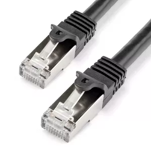 Network Cable StarTech.com Cat6 Patch Cable RJ-45 S-FTP 1 m Black