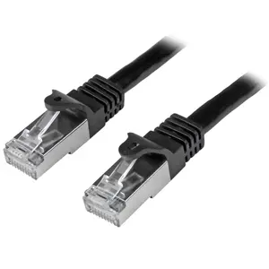 Сетевой кабель StarTech Cat6 экранированный SFTP RJ-45 штекер-штекер 1000 Мбит/с черный 2 м N6SPAT2MBK