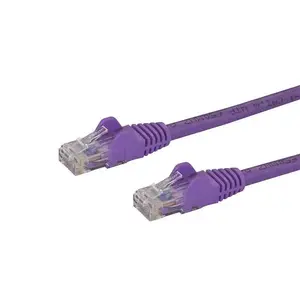StarTech Ethernet Кабель Cat6 UTP RJ-45 Пурпурный 0.5м N6PATC50CMPL