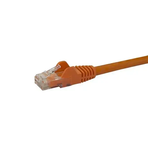 StarTech N6PATC50CMOR Cat6 Ethernet kabelis 0.5m oranžs Photo 2