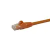 StarTech N6PATC50CMOR Cat6 Ethernet kabelis 0.5m oranžs Photo 2