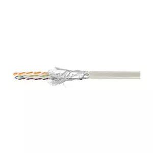 Network Cable Equip Cat.6 SF/UTP Installation Cable LSZH Solid Copper 100m White
