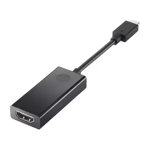 USB-C to HDMI adapter HP N9K77AA — Black, 11×25×150 mm (USB graphics adapter)
