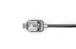 Compulocks T-bar Drošības kabeļa slēdzene ar atslēgu melna apaļā atslēga iMac sertifikācija