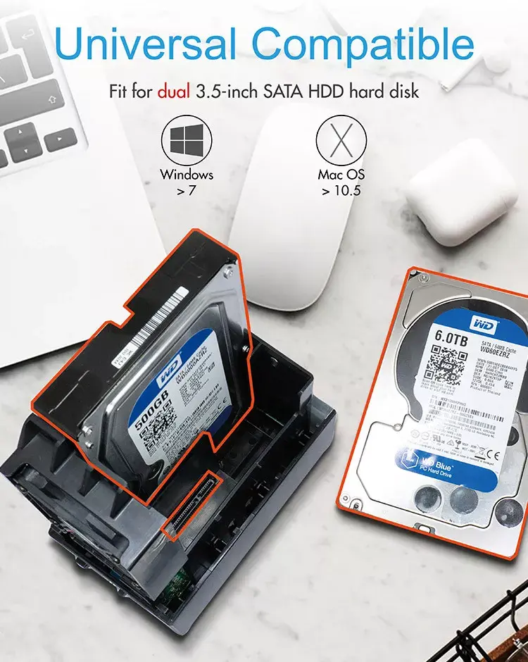Корпус HDD/SSD ICY BOX IB-RD3621U3 Photo 9