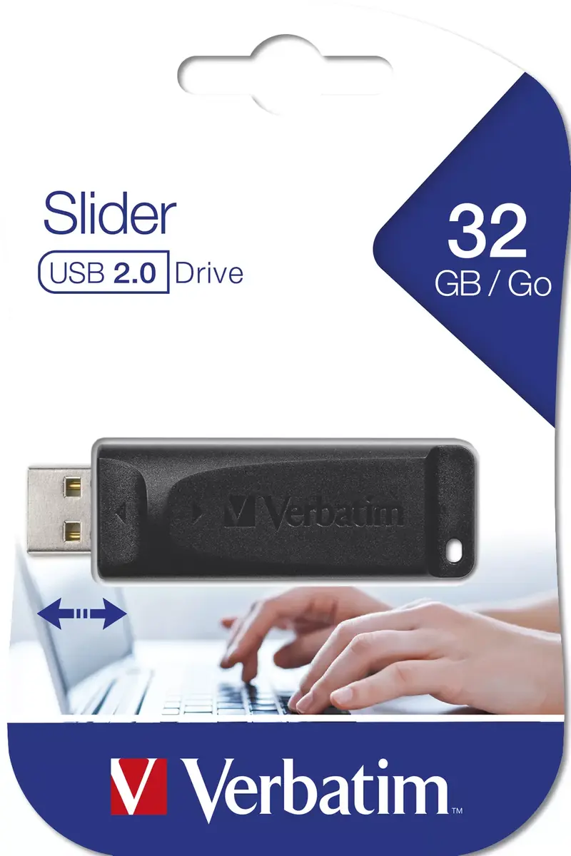 USB флеш-память Verbatim 32 ГБ Slider Photo 5