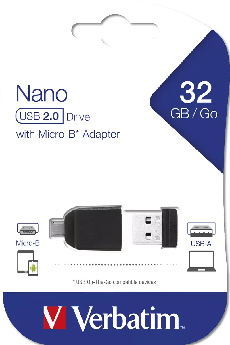 USB Flash Drive Verbatim 32GB Nano Photo 7