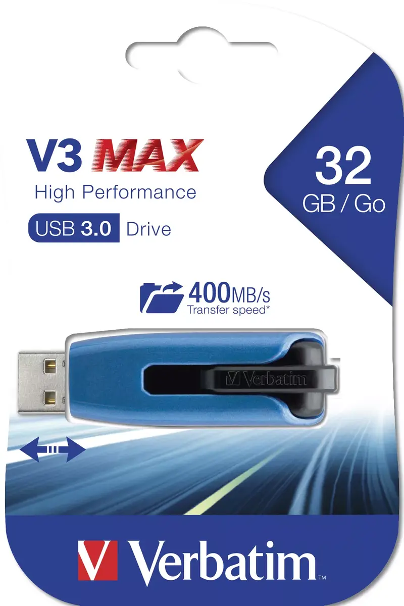 USB zibatmiņa Verbatim 32GB V3 MAX Photo 5