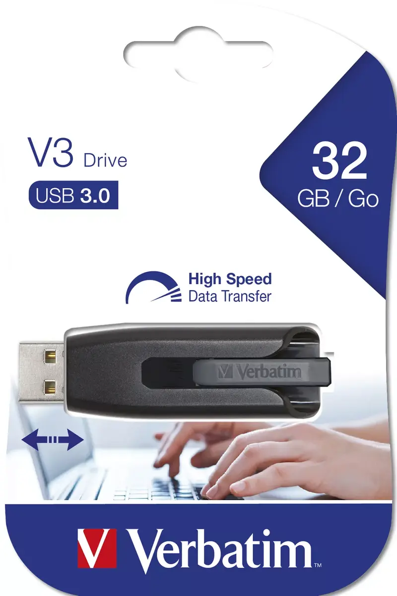 USB zibatmiņa Verbatim 32GB V3 Photo 5