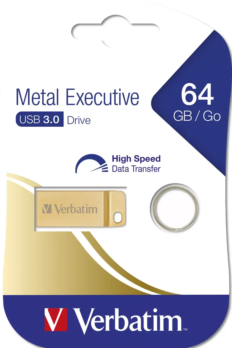 USB zibatmiņa Verbatim 64GB Metal Executive Photo 5