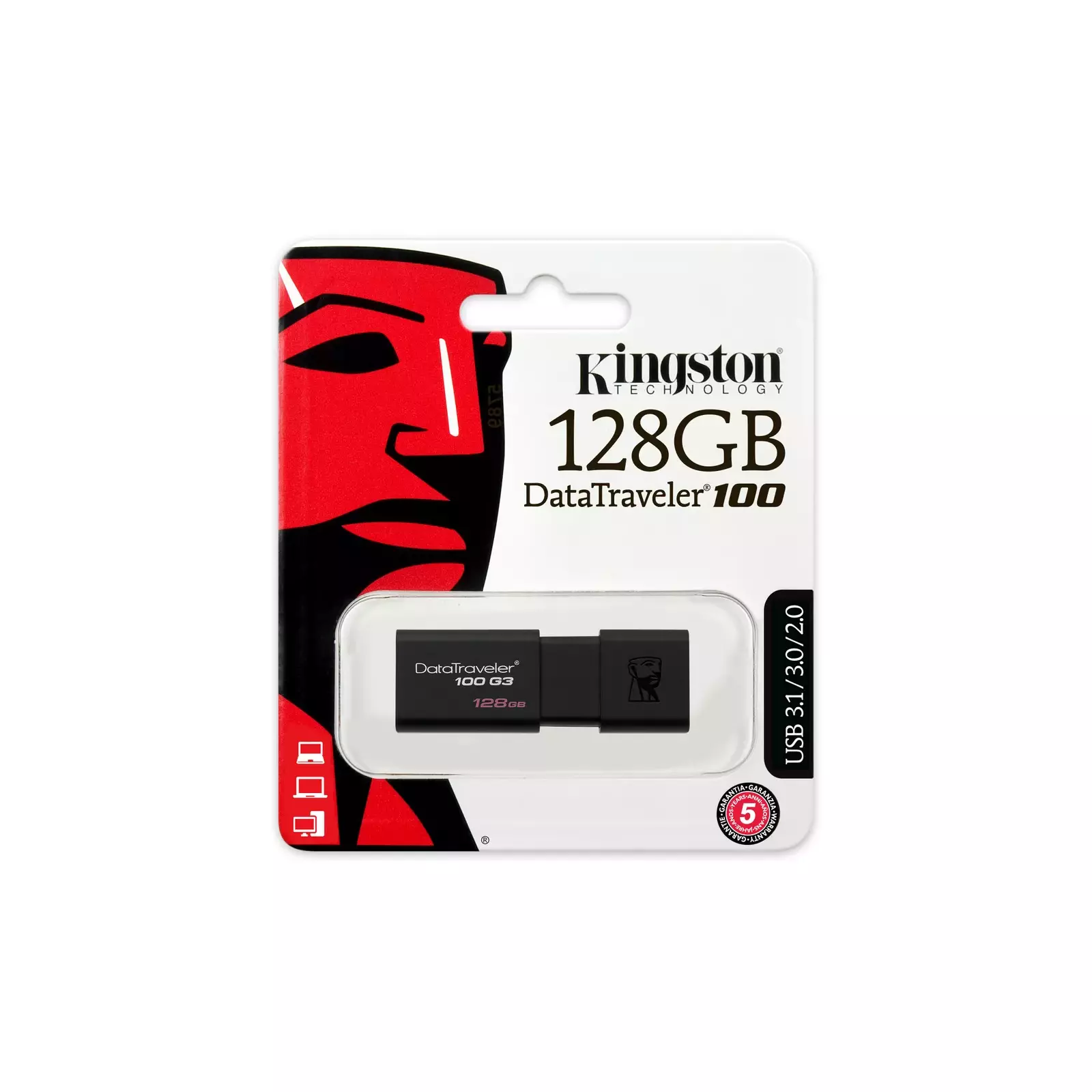 KINGSTON DT100G3/128GB Photo 3