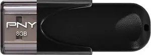 USB флеш-память PNY 8 ГБ USB Type-A 2.0 Attaché 4 Чёрная