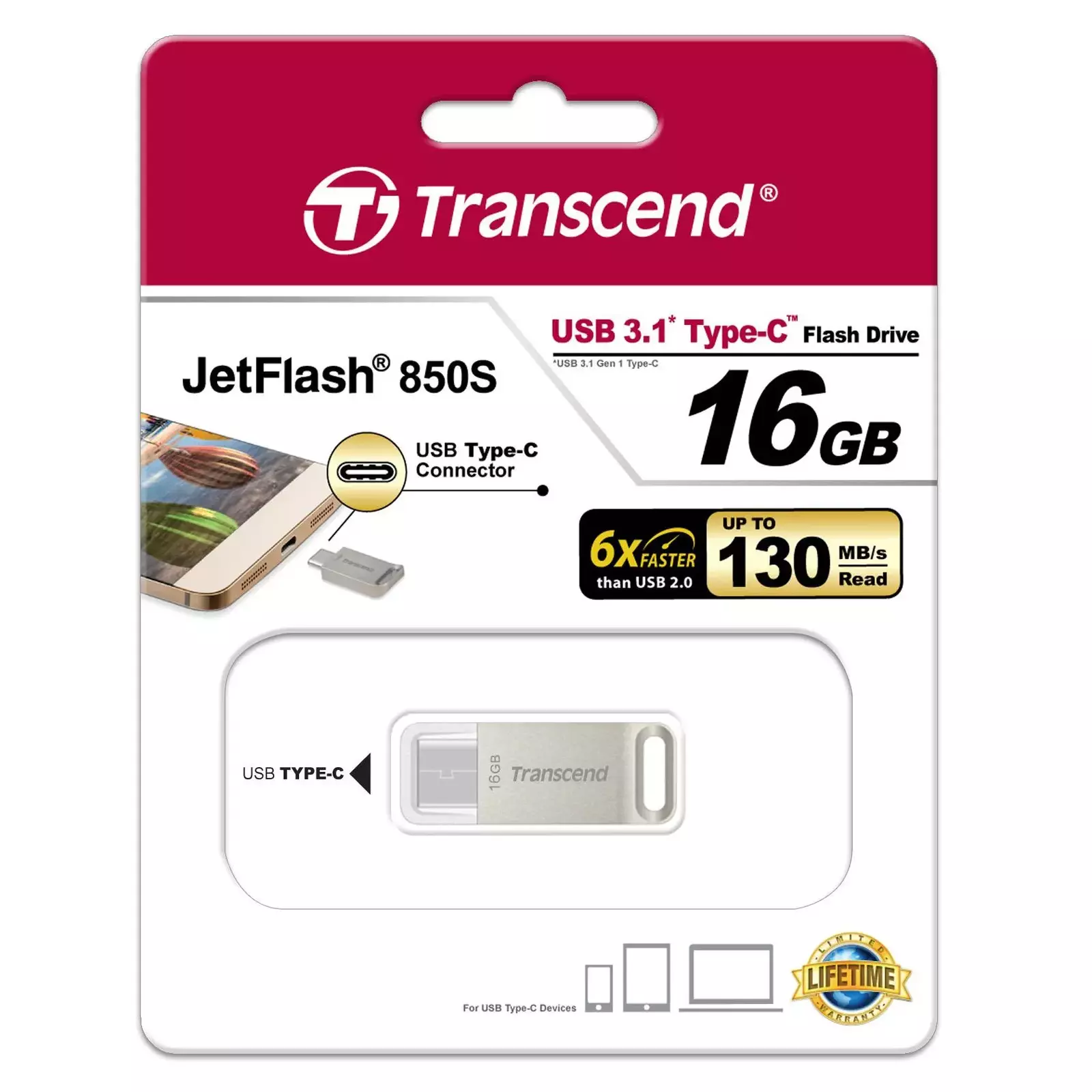 TRANSCEND TS16GJF850S Photo 2