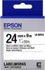 Epson Label Cartridge Standard LK-6WBN 24mm Photo 3