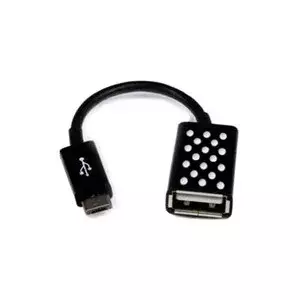 Belkin Micro-USB - USB A M/F USB cable USB 2.0 Micro-USB A Black
