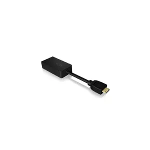 ICY BOX IB-AC502-C Mini-HDMI VGA (D-Sub) Melns