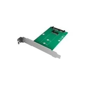 ICY BOX IB-CVB516 M.2 uz SATA interfeisa adaptera karte ar datu pārsūtīšanas ātrumu līdz 6 Gbit/s