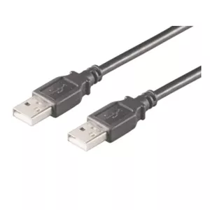 M-Cab 7000714 USB kabelis 1,8 m USB 2.0 USB A Melns