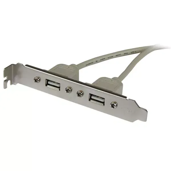 USB A Female Slot Plate Adapter StarTech.com 2 Port Photo 3